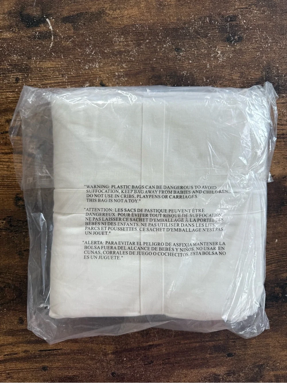 NWT POTTERY BARN Bed Skirt - Full - Classic Ivory Dust Ruffle - 18” Drop